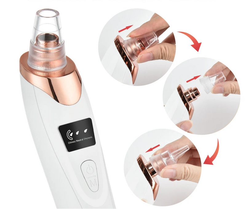PureSkin – Removedor de Cravos com Sucção Profunda