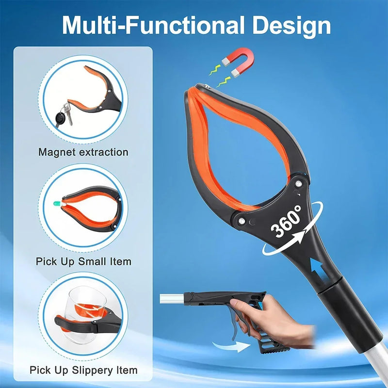GrabMaster – Extensor de Garra Dobrável e Ergonômico