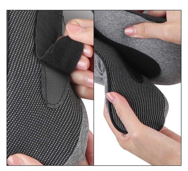 Travesseiro Super confort ErgoFlex Travel – O suporte perfeito para suas viagens e pausas.