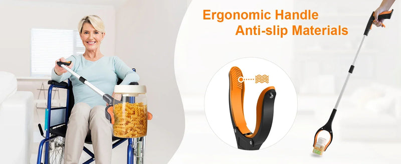 GrabMaster – Extensor de Garra Dobrável e Ergonômico